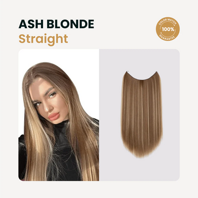 Premium Halo Hair Extensions | NoClip Hair