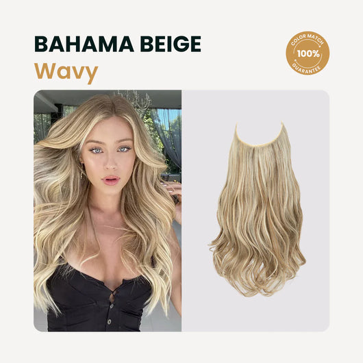 Premium Halo Hair Extensions | NoClip Hair