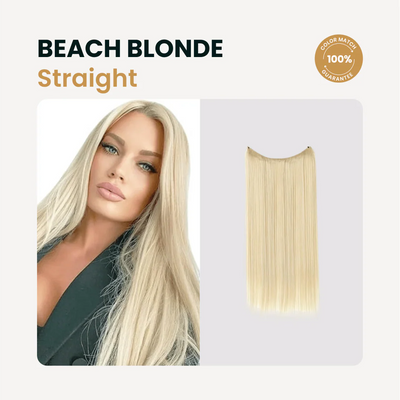 Premium Halo Hair Extensions | NoClip Hair