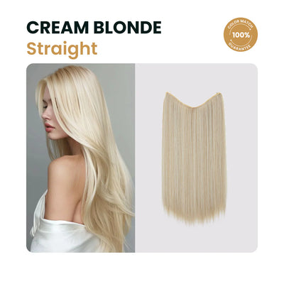 Premium Halo Hair Extensions | NoClip Hair