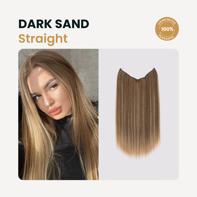 Premium Halo Hair Extensions | NoClip Hair