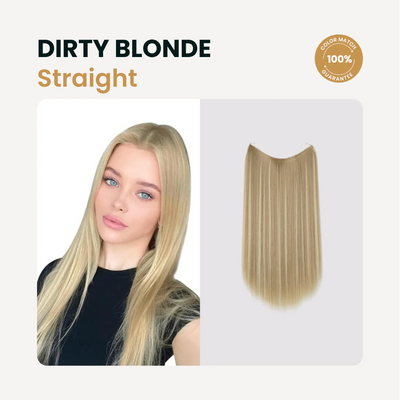 Premium Halo Hair Extensions | NoClip Hair