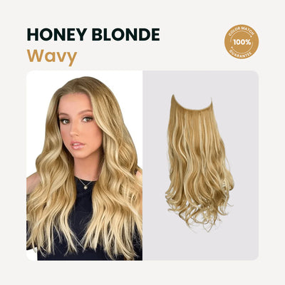 Premium Halo Hair Extensions | NoClip Hair
