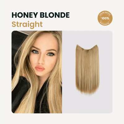 Premium Halo Hair Extensions | NoClip Hair