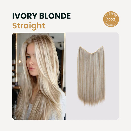 Premium Halo Hair Extensions | NoClip Hair