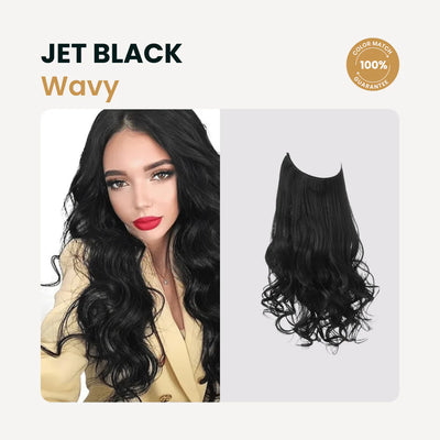 Premium Halo Hair Extensions | NoClip Hair