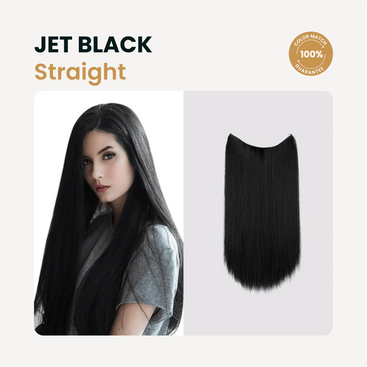Premium Halo Hair Extensions | NoClip Hair