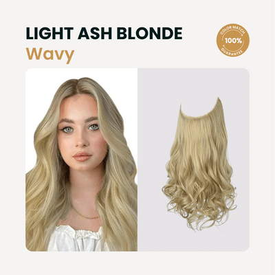 Premium Halo Hair Extensions | NoClip Hair