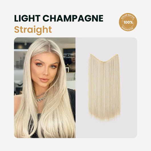 Premium Halo Hair Extensions | NoClip Hair