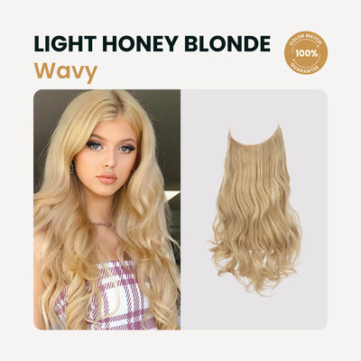 Premium Halo Hair Extensions | NoClip Hair