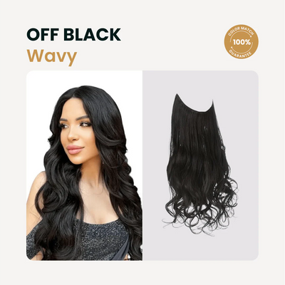 Premium Halo Hair Extensions | NoClip Hair