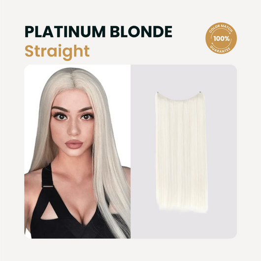 Premium Halo Hair Extensions | NoClip Hair