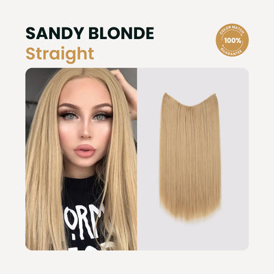 Premium Halo Hair Extensions | NoClip Hair
