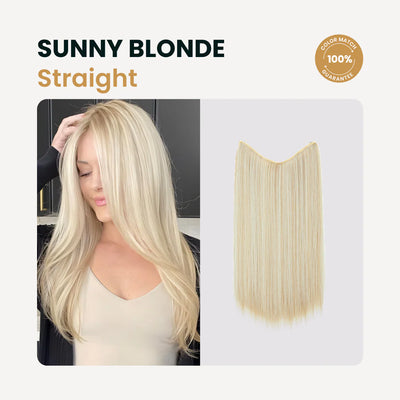 Premium Halo Hair Extensions | NoClip Hair