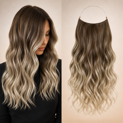 Brown to Ash Blonde