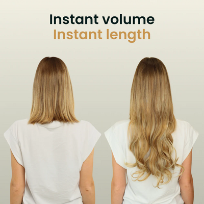 Premium Halo Hair Extensions | NoClip Hair